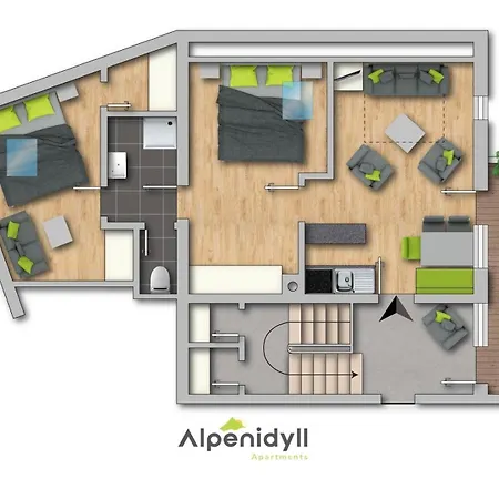 Life 1 By Alpenidyll 公寓 斯拉德明